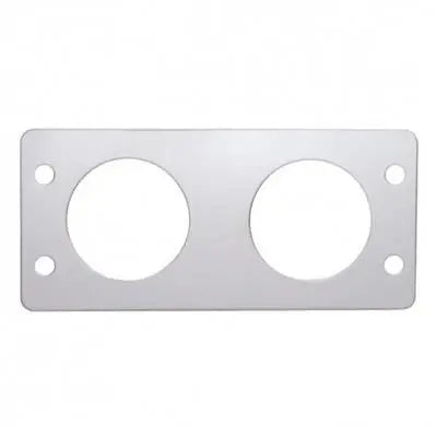 Stainless Steel Air Valve Dash Trim for Kenworth