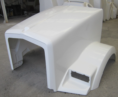 New hood Fits Kenworth T800 B 61" Centerline Areocab Metton Replacement Plastic Hood 2008 And Newer