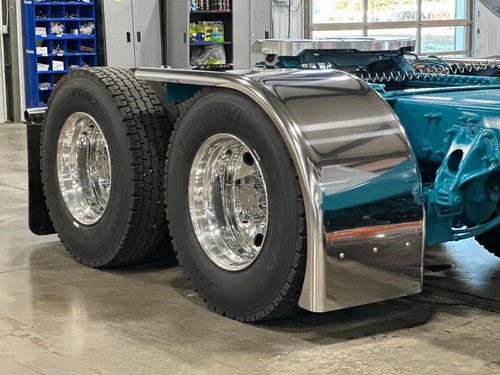 Half Fender Ultimate Low Rider Style 430 Stainless Steel Hogebuilt ( PAIR )