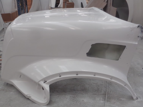 New Hood Mack Granite CT 713 SBA Modified W/Croos Bar 2007& UP 55" Centerline