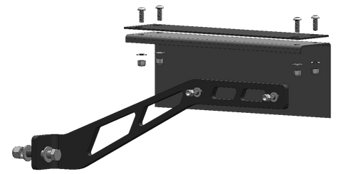 Hogebuilt Center Bracket Half Fender Pair