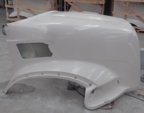 New Hood Mack Granite CT 713 SBA Modified W/Croos Bar 2007& UP 55" Centerline