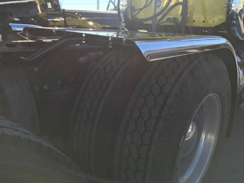 80” Half Tandem Fender Ultimate Low Rider 304 S.Steel 14 Gauge Perfect Mirror Finish (Pair) Hogebuilt