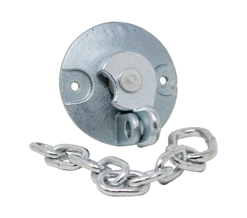 Safety Chain & Keeper Set, Zinc Plated