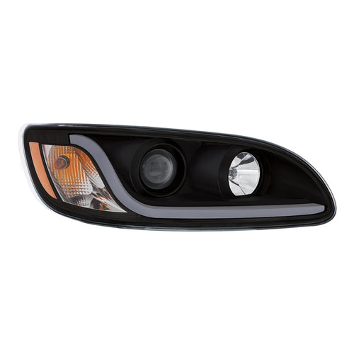 Blackout Peterbilt 386 / 387 Projection Headlight - Passenger Side