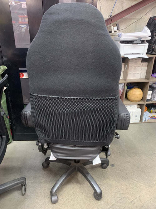 Office chair With Logo MSTP, Legacy,  Color Black, Dura Leather