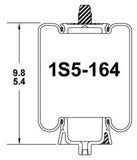 Goodyear Air Spring Sleeve Style Airbag fits Mack