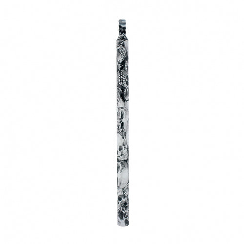 9” Shifter Shaft Extender - Skull Pattern Wrapped
