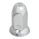 3" Chrome Steel Push-On Bullet Style 33mm lug nut cover