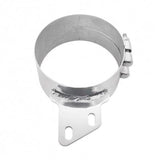6" Stainless Butt Joint Exhaust Clamp - Angled Bracket
