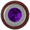 Tractor Script Air Valve Control Knob with Crystal Purple