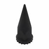 33mm x 4-3/4" Matte Black Spike Nut Cover With Flange- Thread-On