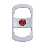 Rocker Switch Cover With Red Crystal For Freightliner (3-Pack)