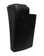 Black Cowl Hood Extension Fender fits Freightliner FLD120 LH SIDE