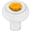 Trailer Amber  Screw-In Air Valve Control Knob with Crystal