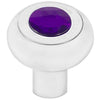 Trailer Screw-In Air Valve Control Knob with Crystal Purple