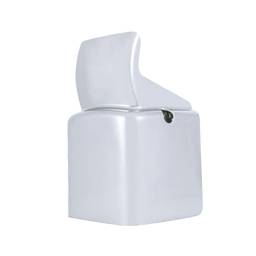 Chrome Plastic Mid-Steering Column Inner Cover For PB 389 (2008-2022), 388 (2008-2015), 386/384 (2006-2016)