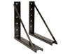 18x24 Inch Welded Black Structural Tool box Steel Mounting Brackets