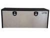 18x18x48 Inch Black Steel Truck Tool Box With Stainless Steel Door