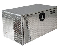 Tool Box Diamond Plate Door 18x18x36 Dia. Plate Single Door