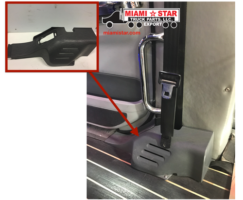 Floor Seat Belt Cover Freigthliner Century and Columbia Passenger Side