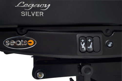 Seat Legacy Silver DuraLeather™ with under adjust Arms