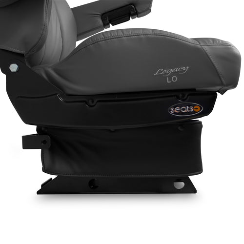 Seat Legacy, LO (Low Profile), Midback DuraLeather W/ Under Adjust Arms