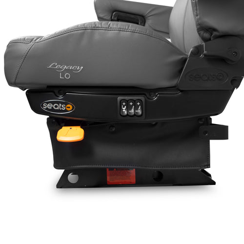 Seat Legacy, LO (Low Profile), Midback DuraLeather W/ Under Adjust Arms