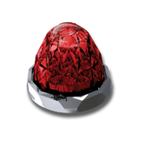 3.5" Red/Red Full Size Watermelon Jewel Series Hero light