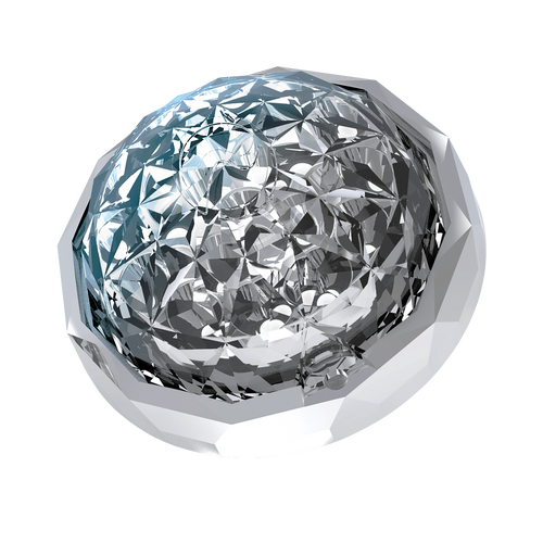 3.5" Red/Clear Low Profile Watermelon Jewel Series Hero Light