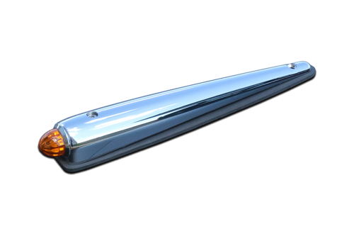 Mini Torpedo Cab light Housing With Amber/Clear Watermelon Light