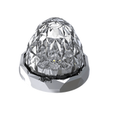 3.5" Amber/Clear Full Size Watermelon Jewel Series Hero light