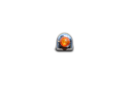 Mini Torpedo Cab light Housing With Amber/Amber Watermelon Light