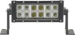 LED 9" spot/flood light bar, 12-24V,
