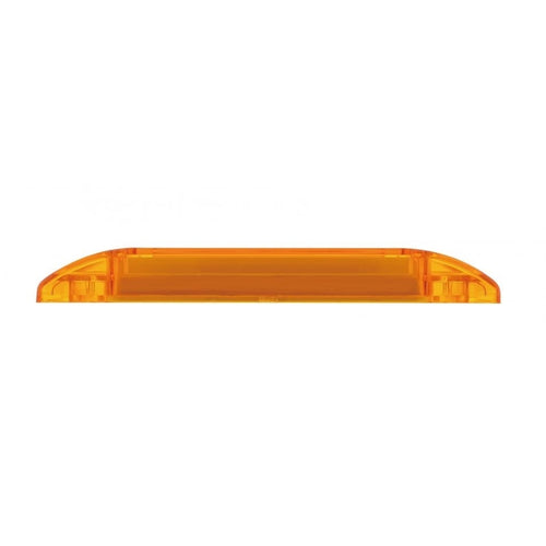 16 LED "GLO" Rectangular Clearance/Marker Light - Amber LED/Amber Lens