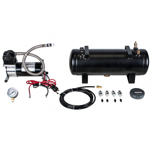 "Competition Series" Heavy Duty 12V 140 PSI Air Compressor & Tank Kit 1.5 gallon