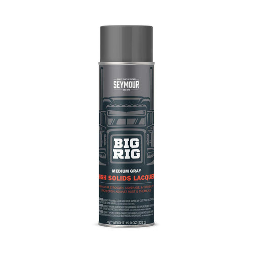Seymour BIG RIG® Medium Gray Bumper Pro Enamel Spray Paint 16 oz.