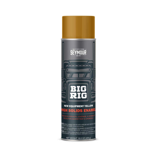 Seymour BIG RIG® Equipment Yellow Pro Enamel Spray Paint 16 oz.