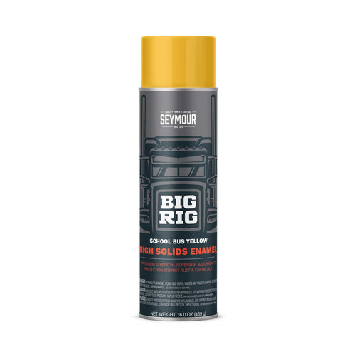 Seymour BIG RIG® School Bus Yellow Pro Enamel Spray Paint 16 oz