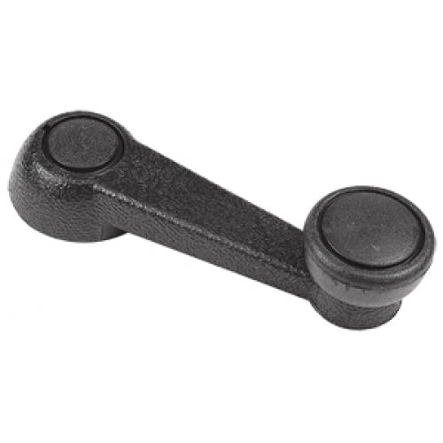 Interior Window Handle Ford L9000 fits Sterling 94-00 Passenger/Driver Texture Black