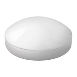 8" Rear Hub Caps in Standard Shape with 1" (H) Side Wall Overall Height 2-3/4" Chrome