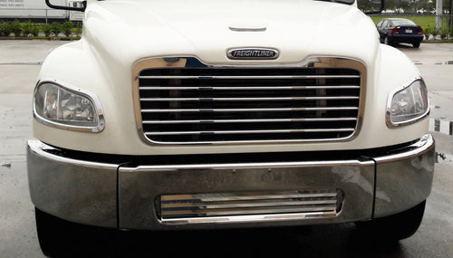 29.92” Chrome Bumper Fits Freightliner M2 106 Driver Side