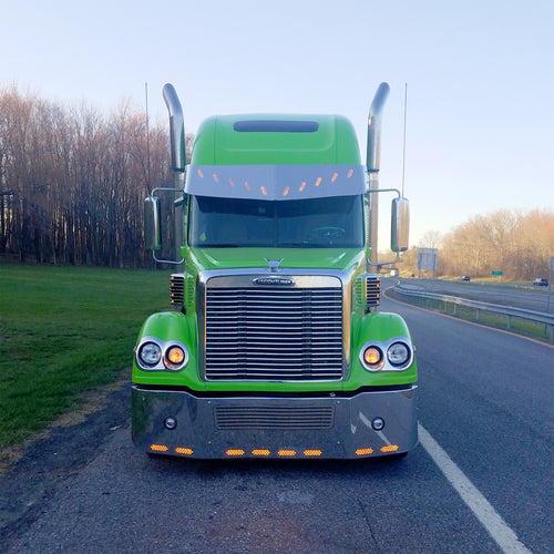 On truck - 20" chrome bumper Freightliner Coronado 2004-2009