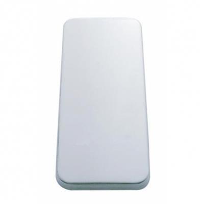 Kenworth Stainless Vent Door Cover - Plain (Card of 2)