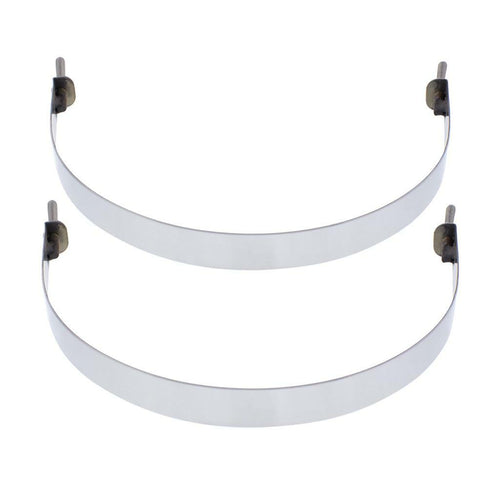 304 Stainless Steel Air Tank Straps For 8-1/4" Round Air Tank (Card of 2) 
