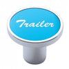 "Trailer" Air Valve Knob - Blue Aluminum Sticker