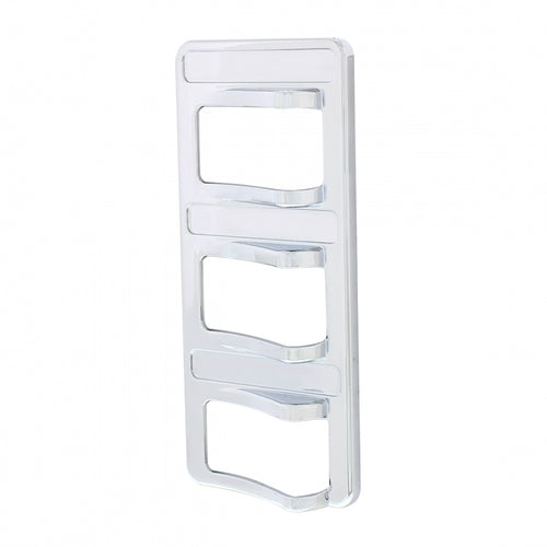 Chrome Plastic Rocker Switch Cover for 2015+ fits Peterbilt 567 and 2014+ fits Peterbilt 579/58