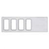 Dash Switch Panel Cover - 4 Openings fits International