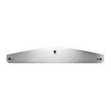 Bottom Mud Flap Plate With 3 Studs 4" x 24" Chrome