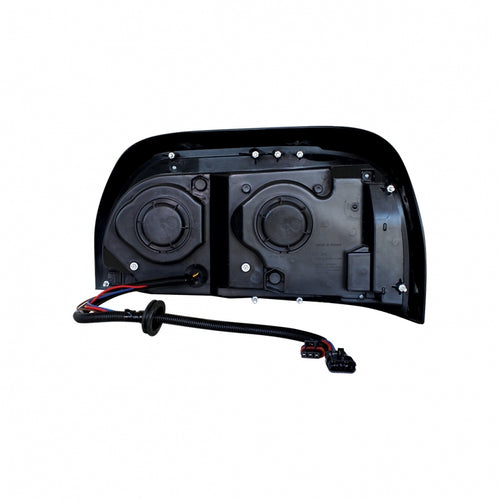 Chrome Headlight With LED Turn Signal & Light Bar For 1996-2010 Freightliner Century